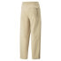 Фото #3 товара Puma Luxe Sport T7 Slouchy Pants Womens Beige Casual Athletic Bottoms 53802067