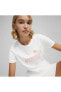 Фото #3 товара Essentials+ Kadın Beyaz Günlük Stil T-Shirt 67992102