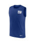 Men's Royal New York Giants Muscle Tank Top