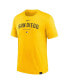 ფოტო #3 პროდუქტის Men's Heather Gold San Diego Padres Authentic Collection Early Work Tri-Blend Performance T-shirt