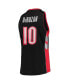 ფოტო #2 პროდუქტის Men's DeMar DeRozan Black Toronto Raptors 2012-13 Hardwood Classics Swingman Jersey