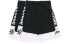Фото #3 товара Короткие баскетбольные шорты Li-Ning тренировочные, черного цвета