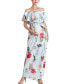 Maternity Deya Nursing Maxi Dress