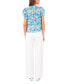 Фото #4 товара Блузка с цветочным принтом 1.STATE для женщин, с объемными рукавами