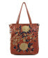 ფოტო #1 პროდუქტის Women's Flora Soul Hand-Embroidery Tote Bag