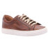 Фото #3 товара Crevo Percy Lace Up Mens Brown Sneakers Casual Shoes CV1883-225