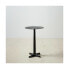 Side table 59 x 40 x 40 cm Black Aluminium