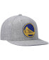 Фото #5 товара Men's Heathered Gray Golden State Warriors 2.0 Snapback Hat