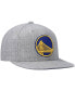 ფოტო #5 პროდუქტის Men's Heathered Gray Golden State Warriors 2.0 Snapback Hat