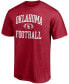 Фото #3 товара Men's Crimson Oklahoma Sooners First Sprint Team T-shirt