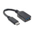 Фото #1 товара Eaton Tripp Lite U428-C6N-F USB-C to USB-A Adapter (M/F) - USB 3.2 Gen 1 (5 Gbps) - USB-IF Certified - Thunderbolt 3 Compatible - 6-in. (15.24 cm) - 0.2 m - USB C - USB A - USB 3.2 Gen 1 (3.1 Gen 1) - 5000 Mbit/s - Black