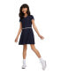 Фото #1 товара Little Girls Quarter Zip Dress
