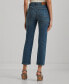 Women's High-Rise Straight Ankle Jeans, Regular & Petite