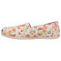 TOMS Alpargata Floral Slip On Womens Multi Flats Casual 10017637T