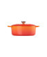 5-Qt. Signature Enameled Cast Iron Oval Dutch Oven