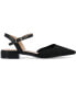 Women's Ansley Wide Width Mary Jane Pointed Toe Flats