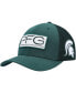 Фото #1 товара Men's Green Michigan State Spartans PFG Hooks Flex Hat