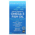 Omega-3 Fish Oil, Triple-Strength, 2,500 mg, 180 Softgels (1,250 mg per Softgel)