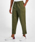 Women's High Rise Cuffed Twill Pants