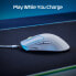 Фото #5 товара HP HyperX Pulsefire Haste 2 - Wireless Gaming Mouse (White) - Ambidextrous - RF Wireless + Bluetooth - 26000 DPI - White