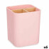 Фото #1 товара Держатель для зубной щетки Розовый Бамбук полипропилен 9 x 11 x 9 cm (6 штук)