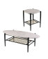 Фото #4 товара Relckin Faux Marble Cocktail Table