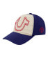 Baseball Cap, 5 Panel Cotton Twill Boys Baseball Hat with Large Horseshoe Logo, Adjustable, Blue
