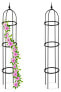 Фото #2 товара Каскад для цветов Relaxdays Rankhilfe 130 см 2-х шт.
