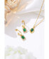 ფოტო #4 პროდუქტის Emerald Green Pendant Necklace