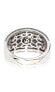 ფოტო #3 პროდუქტის Suzy Levian Sterling Silver Cubic Zirconia Pave Curved Band Ring
