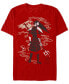 Фото #1 товара Men's Samurai Jack Old Jack Back Short Sleeve T- shirt