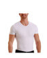 ფოტო #23 პროდუქტის Men's Big & Tall Insta Slim Compression Short Sleeve Crew-Neck T-Shirt