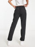 Фото #2 товара Vero Moda straight leg trouser in dark grey