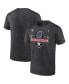 Фото #5 товара Men's Heather Charcoal Houston Astros 2022 World Series Champions Locker Room Big and Tall T-shirt