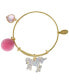 ფოტო #1 პროდუქტის Shiny Unicorn Gold Bangle Bracelet for Girls