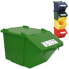 Фото #1 товара Pojemnik do sortowania odpadów piętrowy - zielony 45L