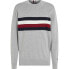 Фото #1 товара TOMMY HILFIGER Placed Structure Gs Crew Neck Sweater