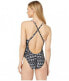 Фото #2 товара Speedo Women's 242986 One Piece Powerflex Relay Back Printed Swimsuit Size 30