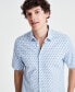 Фото #3 товара Men's Regular-Fit Geo-Print Button-Down Shirt, Created for Macy's