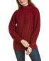 Фото #1 товара Bcbgmaxazria Oversized Turtleneck Wool-Blend Sweater Women's Red Xs