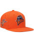 Men's Orange Golden State Warriors Hardwood Classics Snapback Hat