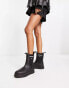 Puma Mayze Stack chelsea boots in black