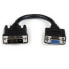 8in DVI to VGA Cable Adapter - DVI-I Male to VGA Female - 0.203 m - DVI-I - VGA - Male - Female - Nickel