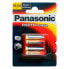 PANASONIC 1x2 Photo CR 123 A Lithium Batteries