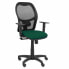 Офисный стул P&C 6B10CRN С подлокотниками Темно-зеленый