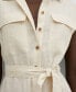ფოტო #4 პროდუქტის Women's 100% Linen Shirty Dress