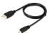 Фото #2 товара HP Micro USB to USB Adapter - Micro-USB B - USB A - USB 2.0 - Male/Female - Black