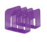 Фото #2 товара Durable TREND - Purple,Transparent - 210 mm - 21.5 cm - 165 mm - 1 pc(s)