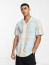 Levi's Sunset Camp shirt in blue pastel check