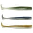 FIIISH Crazy Paddle Tail Soft Lure Body 120 mm 4.5g 3 Units